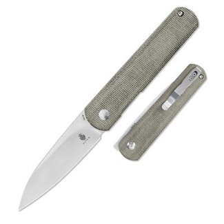 Kizer Knives Fiest XL Natural Micarta