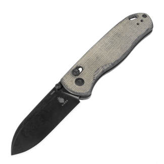 Kizer Knives Drop Bear Green Micarta