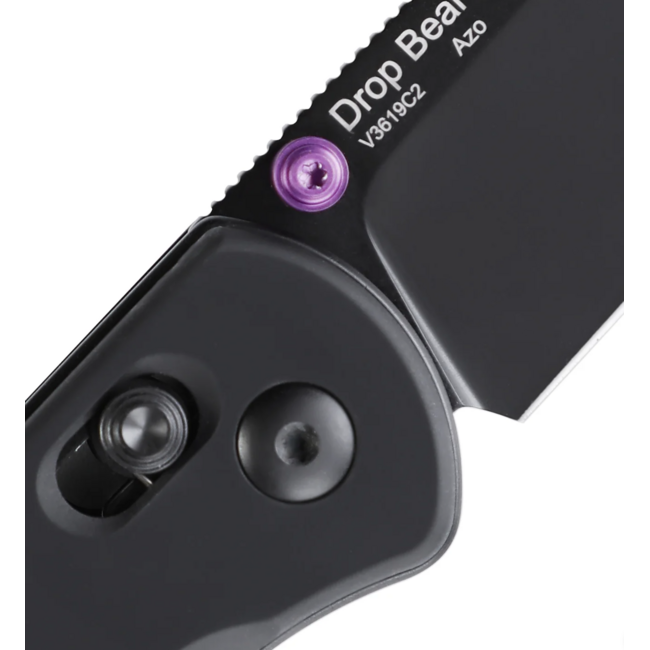 Kizer Knives Drop Bear Black Aluminium