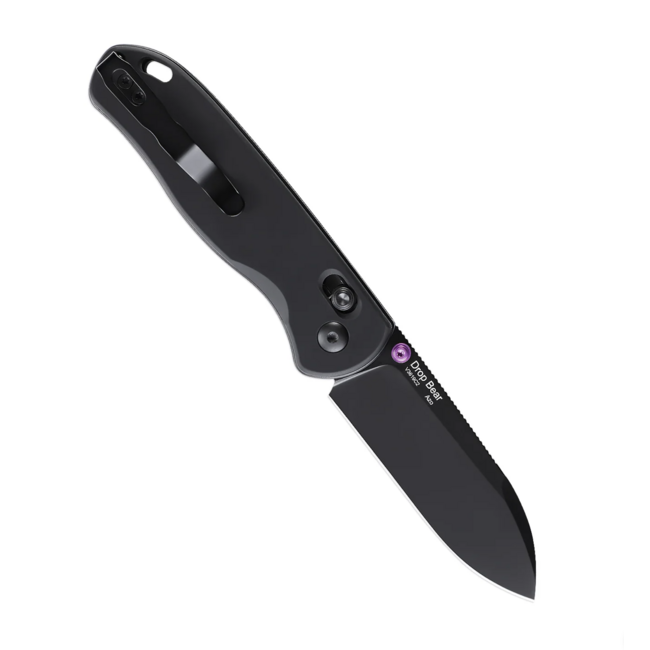 Kizer Knives Drop Bear Black Aluminium