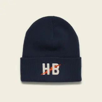 Howler Brothers Command Beanie - Big HB : Deep Blue