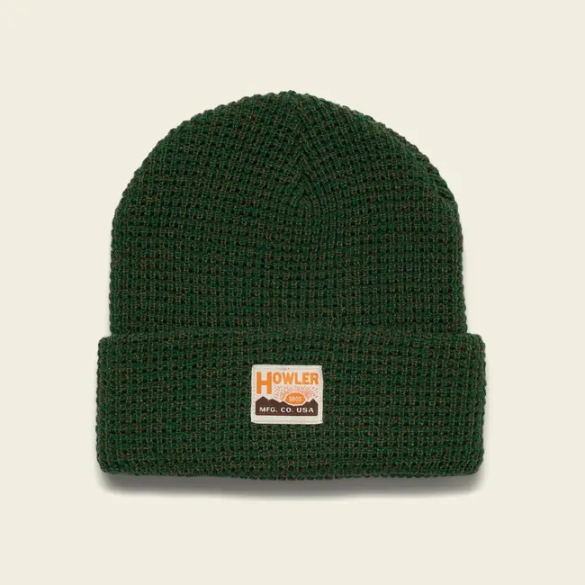 Howler Brothers Hawkeye Beanie - HB Manufacturing Co. : Forest Moss