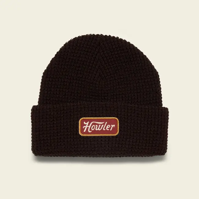 Howler Brothers Hawkeye Beanie - Howler Script : Dark Brown