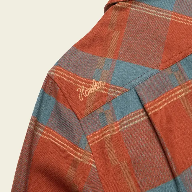 Howler Brothers Harker's Flannel - Backdrop Plaid : Terracotta
