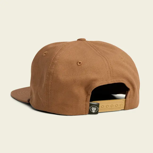 Howler Brothers Unstructured Snapback Hats : HB Manufacturing Co. : Brown Oxford