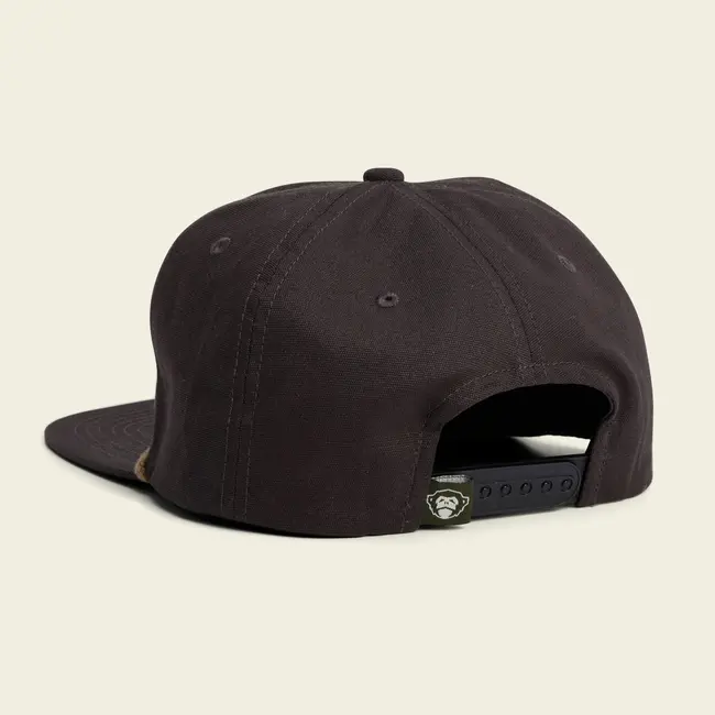 Howler Brothers Unstructured Snapback Hats : Osprey Prey : Black Twill