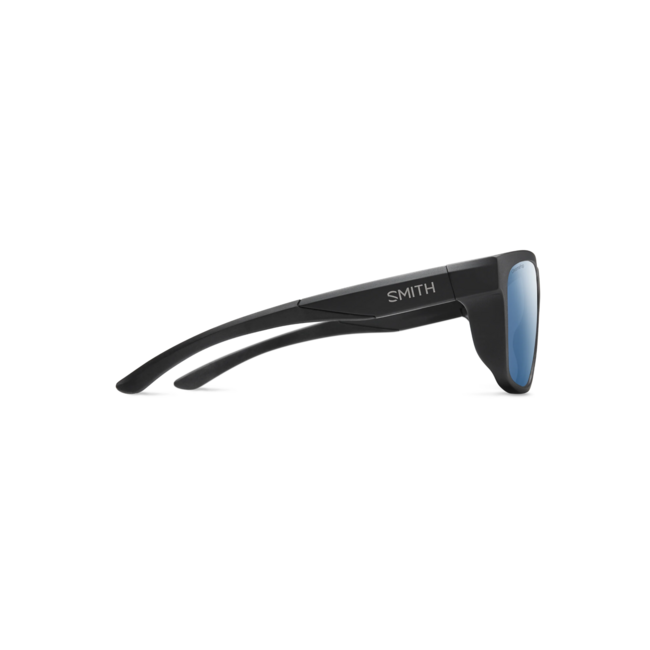 Smith Optics BARRA Matte Black | ChromaPop Polarized Blue Mirror