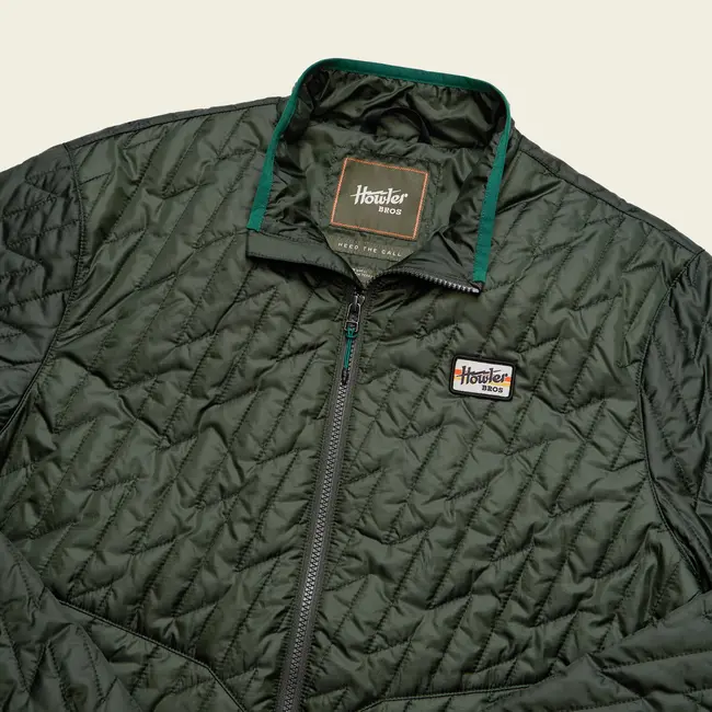 Howler Brothers Voltage Quilted Jacket - Pine Needle