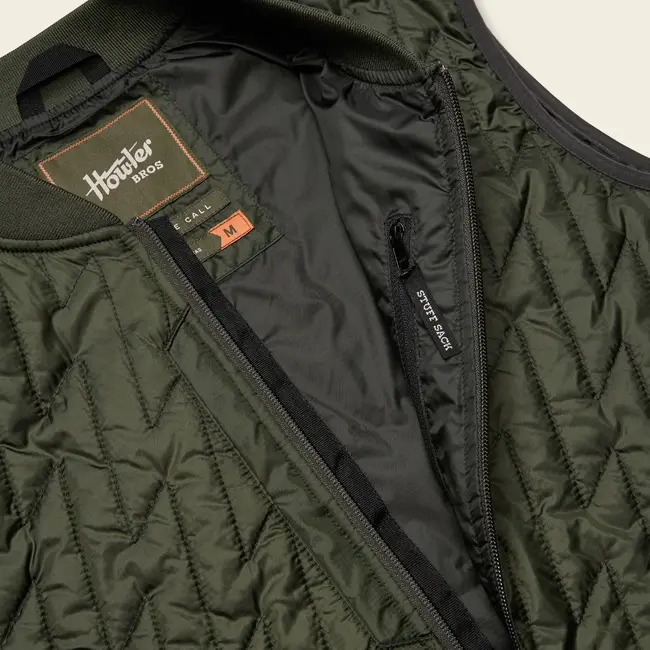 Howler Brothers Voltage Quilted Vest - Pine Needle