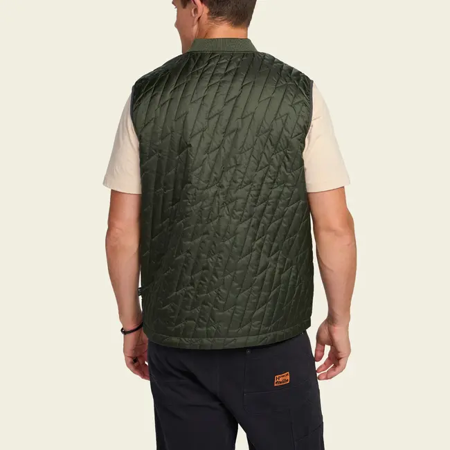 Howler Brothers Voltage Quilted Vest - Pine Needle
