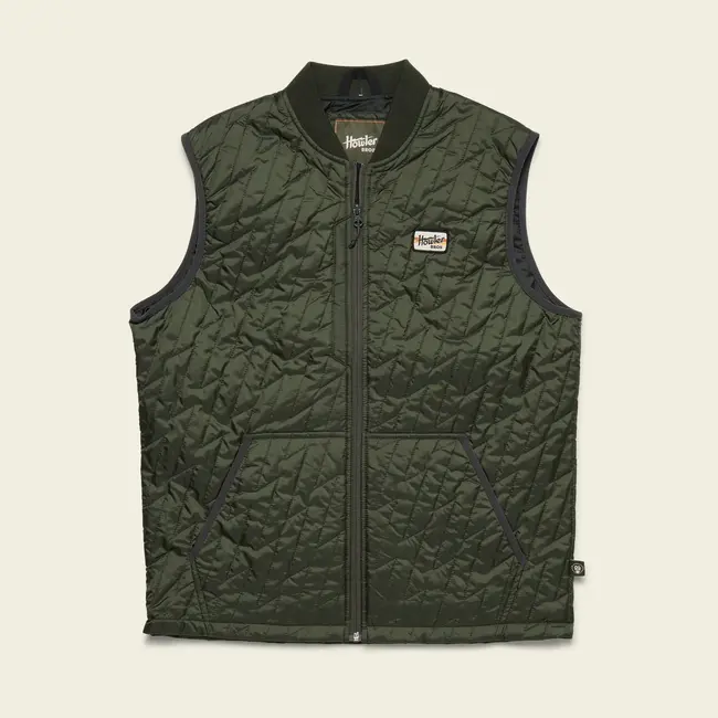 Howler Brothers Voltage Quilted Vest - Pine Needle