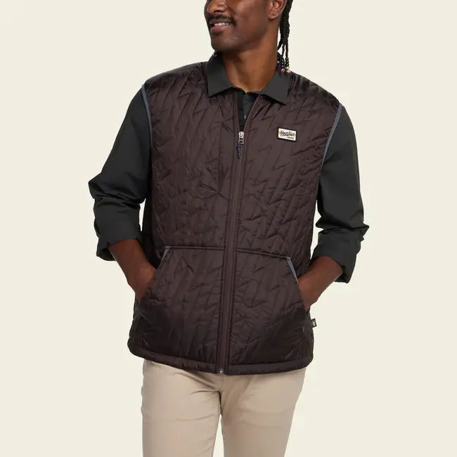 Howler Brothers Voltage Quilted Vest - Bark