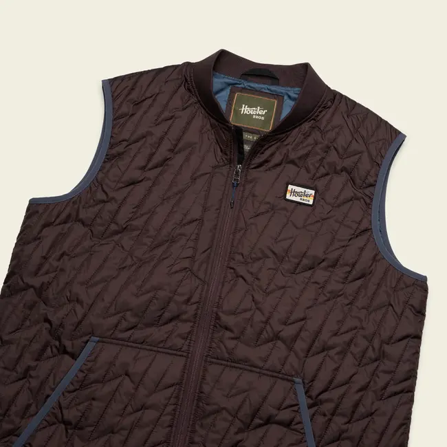 Howler Brothers Voltage Quilted Vest - Bark