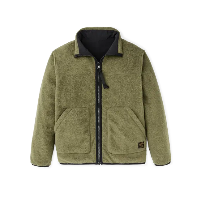 Filson Reversible Pile Fleece Jacket