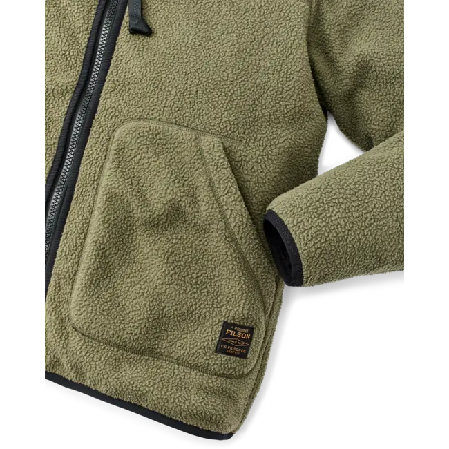 Filson Reversible Pile Fleece Jacket