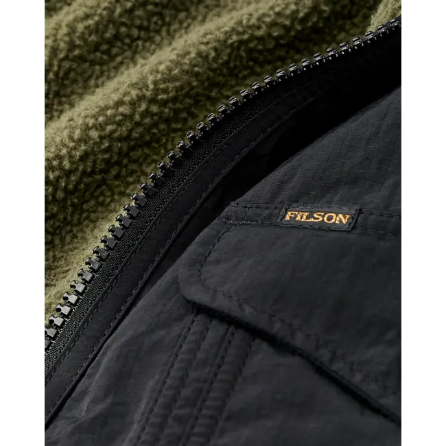 Filson Reversible Pile Fleece Jacket