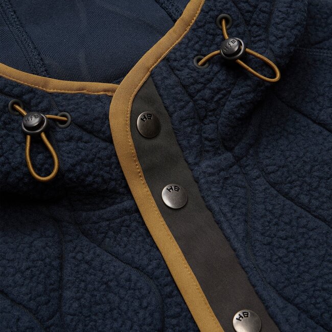 Howler Brothers Chisos Hooded Pullover - Capillary Waves : Dark Blue