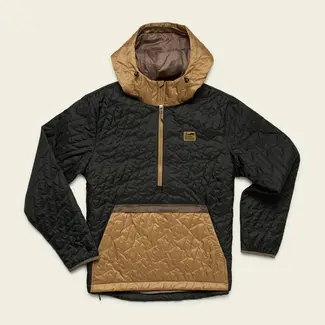 Howler Brothers Voltage Quilted Pullover - Black N' Gold