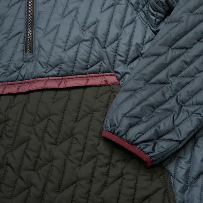 Howler Brothers Voltage Quilted Pullover - Winter Sky
