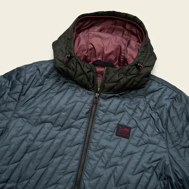 Howler Brothers Voltage Quilted Pullover - Winter Sky