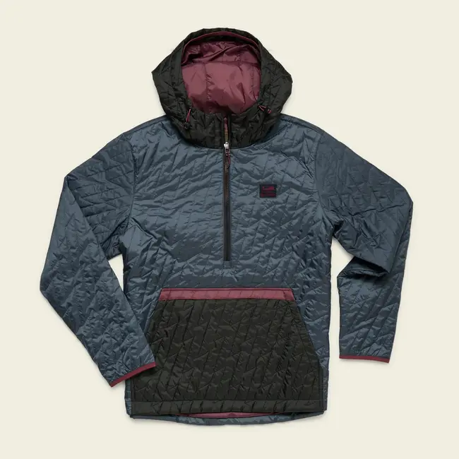 Howler Brothers Voltage Quilted Pullover - Winter Sky