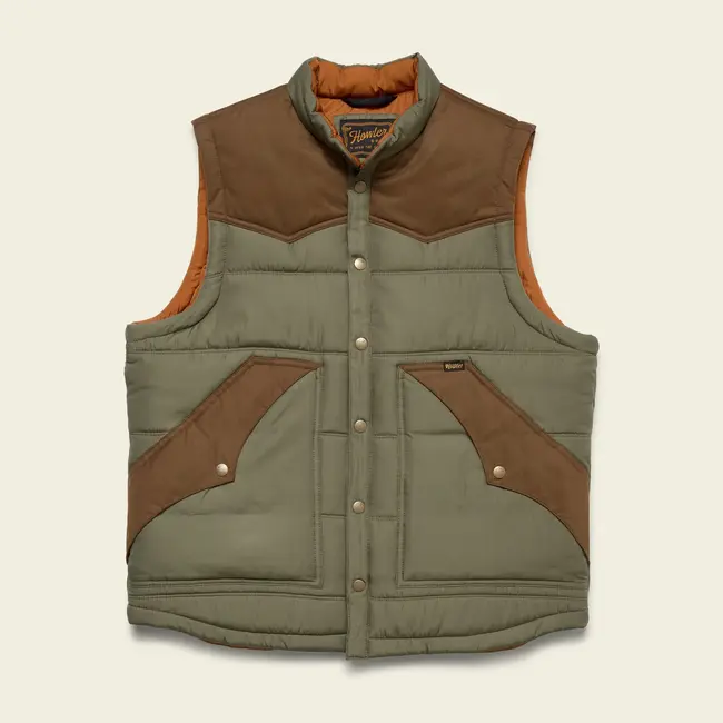 Howler Brothers Rounder Vest - Oregano / Cocoa