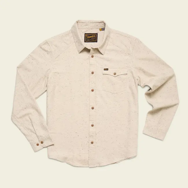 Howler Brothers La Grange Lightweight Flannel : Speckled Sand