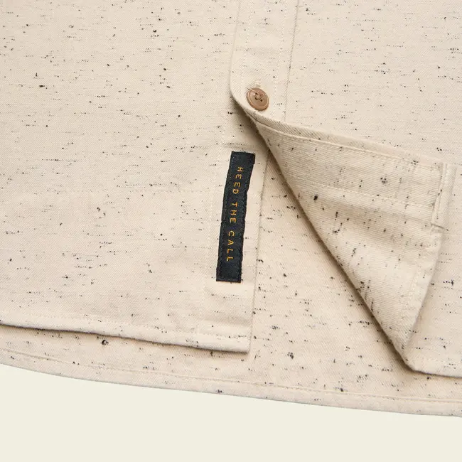 Howler Brothers La Grange Lightweight Flannel : Speckled Sand