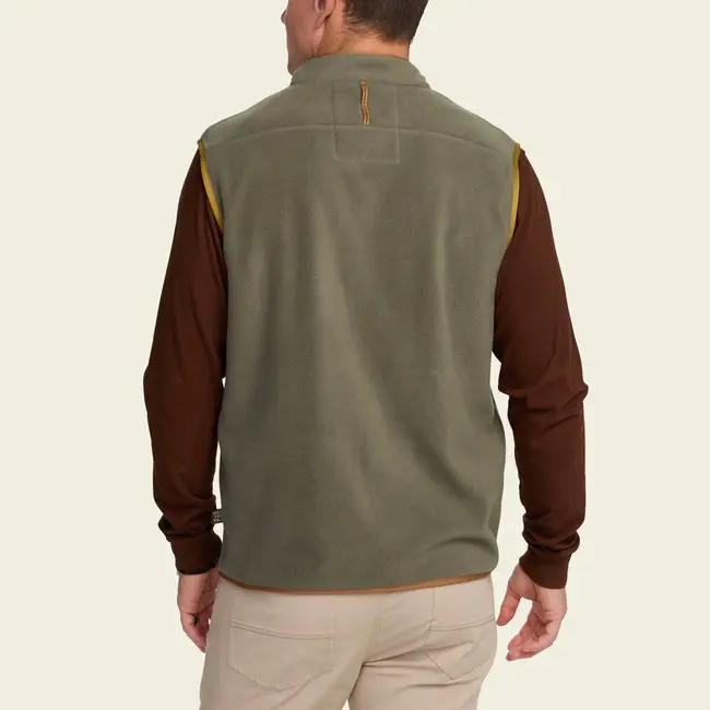 Howler Brothers Free Range Fleece Vest : Oregano