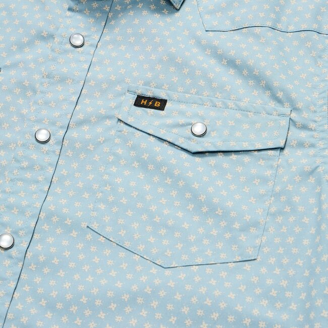 Howler Brothers H Bar B Snapshirt - Lockhart Floral : Pool Blue