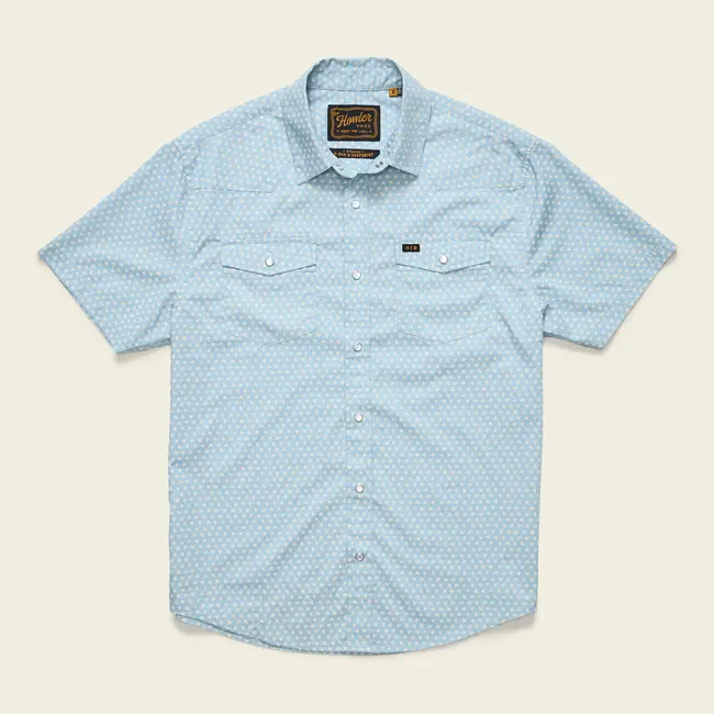 Howler Brothers H Bar B Snapshirt - Lockhart Floral : Pool Blue