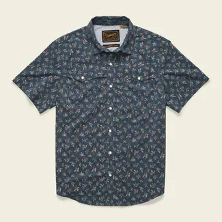 Howler Brothers Open Country Tech Shirt - Rancher Floral : Dark Slate