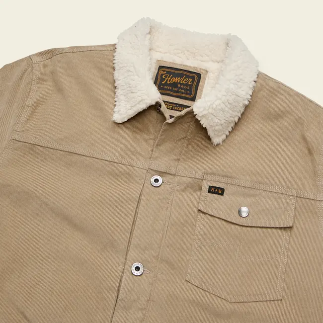 Howler Brothers Fuzzy Depot Jacket - Putty