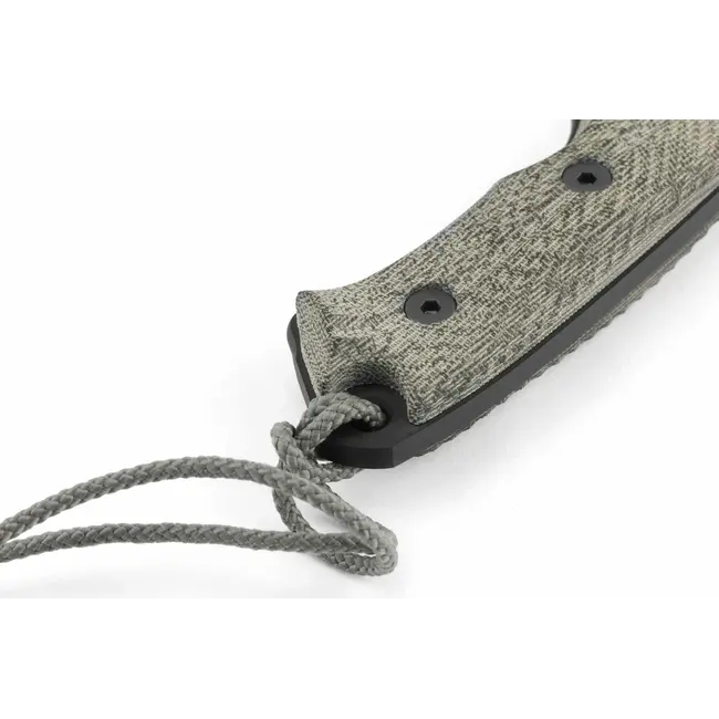 Chris Reeve Knives Green Beret 7" Micarta Canvas, Spear Point Serrated Cerakote