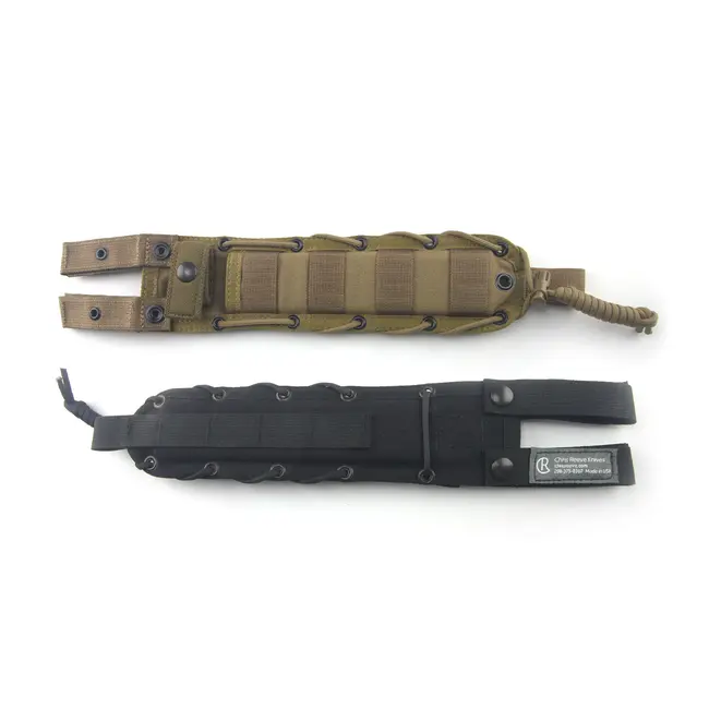 Chris Reeve Knives Green Beret 7" Spear Point Non Serated Black/ Black Sheath CPM Magnacut