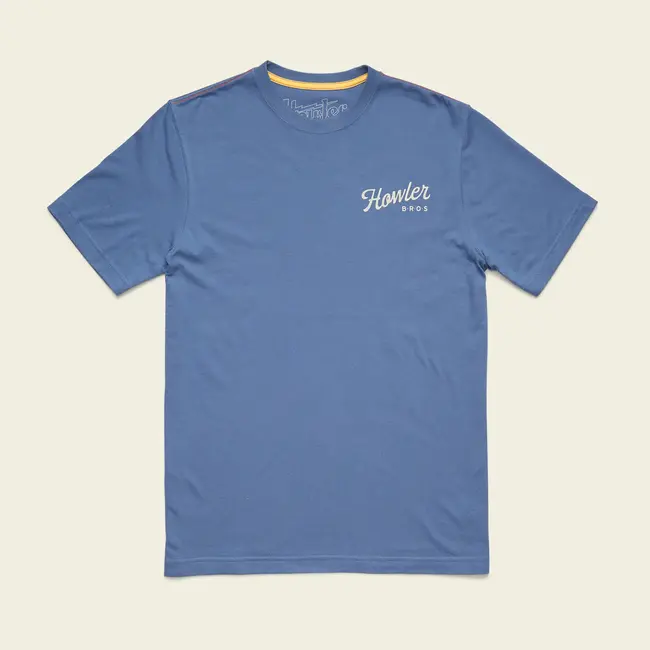 Howler Brothers Blended T-Shirt - Howler Posse : Blue Horizon