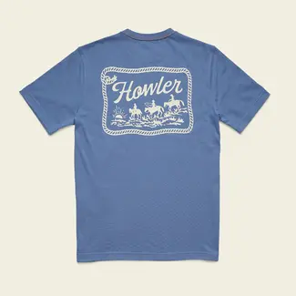 Howler Brothers Blended T-Shirt - Howler Posse : Blue Horizon
