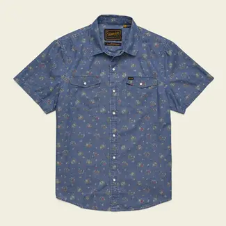 Howler Brothers H Bar B Snapshirt - Bouquets : Washed Indigo