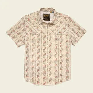 Howler Brothers Open Country Tech Shirt - Grampa's Curtains : Natural