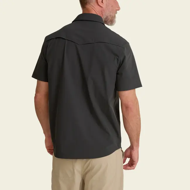 Howler Brothers Emerger Tech Shirt - Antique Black