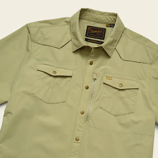 Howler Brothers Emerger Tech Shirt - Wasabi
