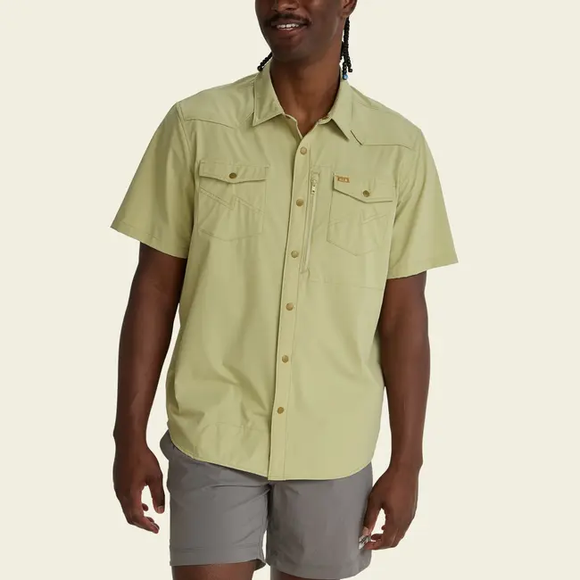 Howler Brothers Emerger Tech Shirt - Wasabi