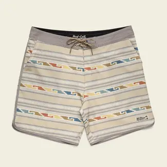 Howler Brothers Bruja Boardshorts - Temple Tracks : Sand