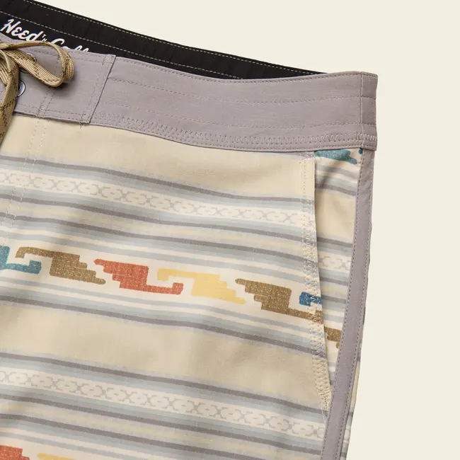Howler Brothers Bruja Boardshorts - Temple Tracks : Sand