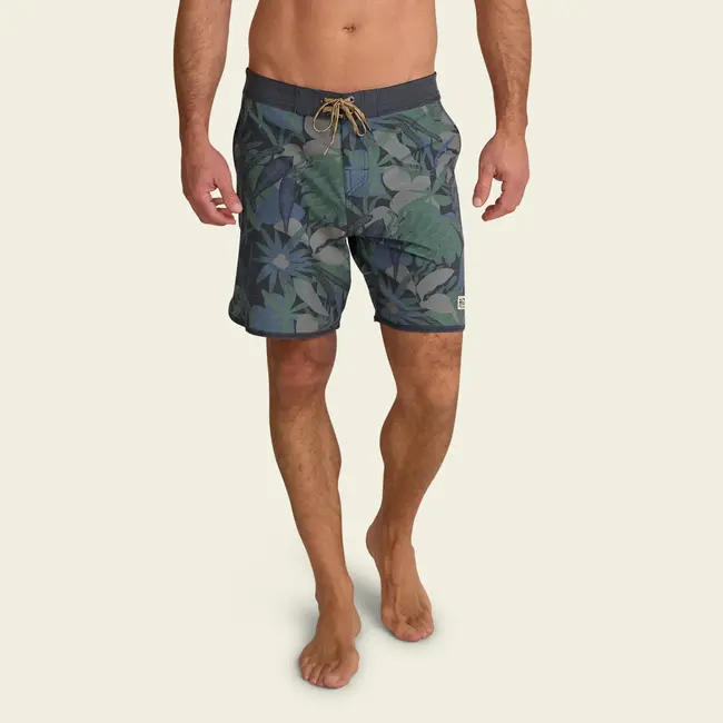 Howler Brothers Bruja Boardshorts - Tropical Dimension : Antique Black