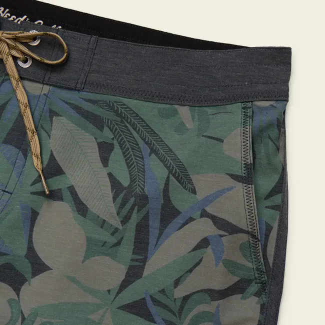 Howler Brothers Bruja Boardshorts - Tropical Dimension : Antique Black