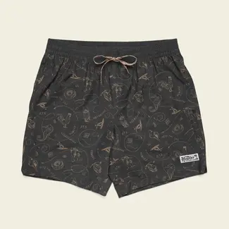 Howler Brothers Deep Set Boardshorts - Sea Rodeo : Antique Black