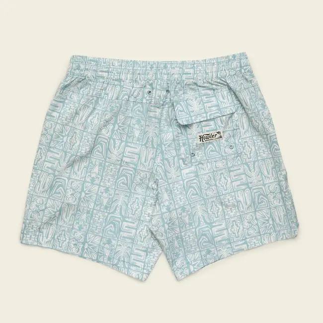 Howler Brothers Deep Set Boardshorts - Tidal Tablets : Seafoam
