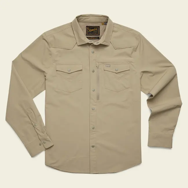Howler Brothers Emerger Tech Longsleeve - Driftwood