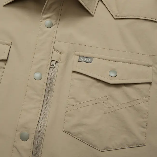 Howler Brothers Emerger Tech Longsleeve - Driftwood